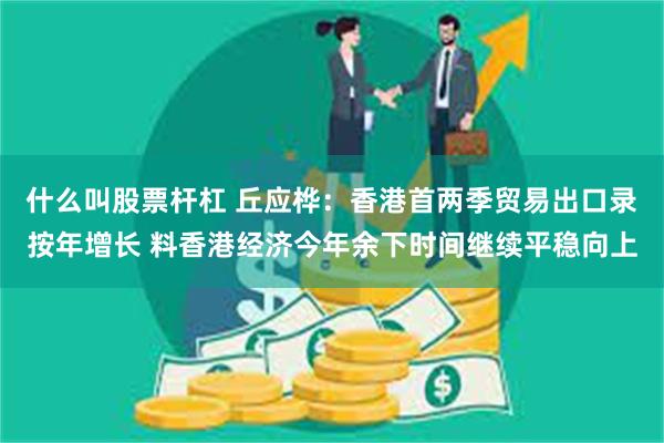 什么叫股票杆杠 丘应桦：香港首两季贸易出口录按年增长 料香港经济今年余下时间继续平稳向上