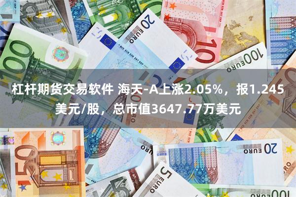 杠杆期货交易软件 海天-A上涨2.05%，报1.245美元/股，总市值3647.77万美元